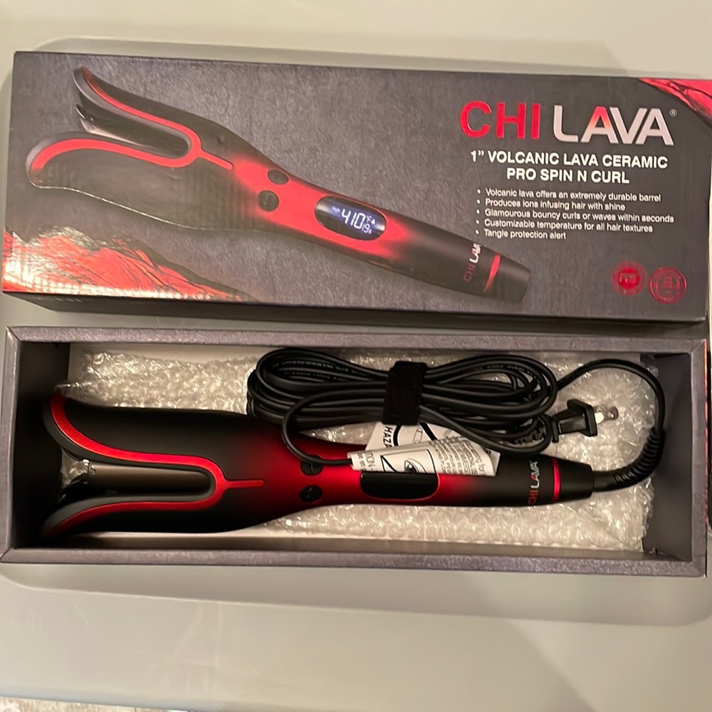 CHI LAVA 1 inch ceramic ombré pro spin and curl